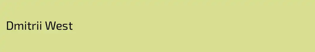 Dmitrii West